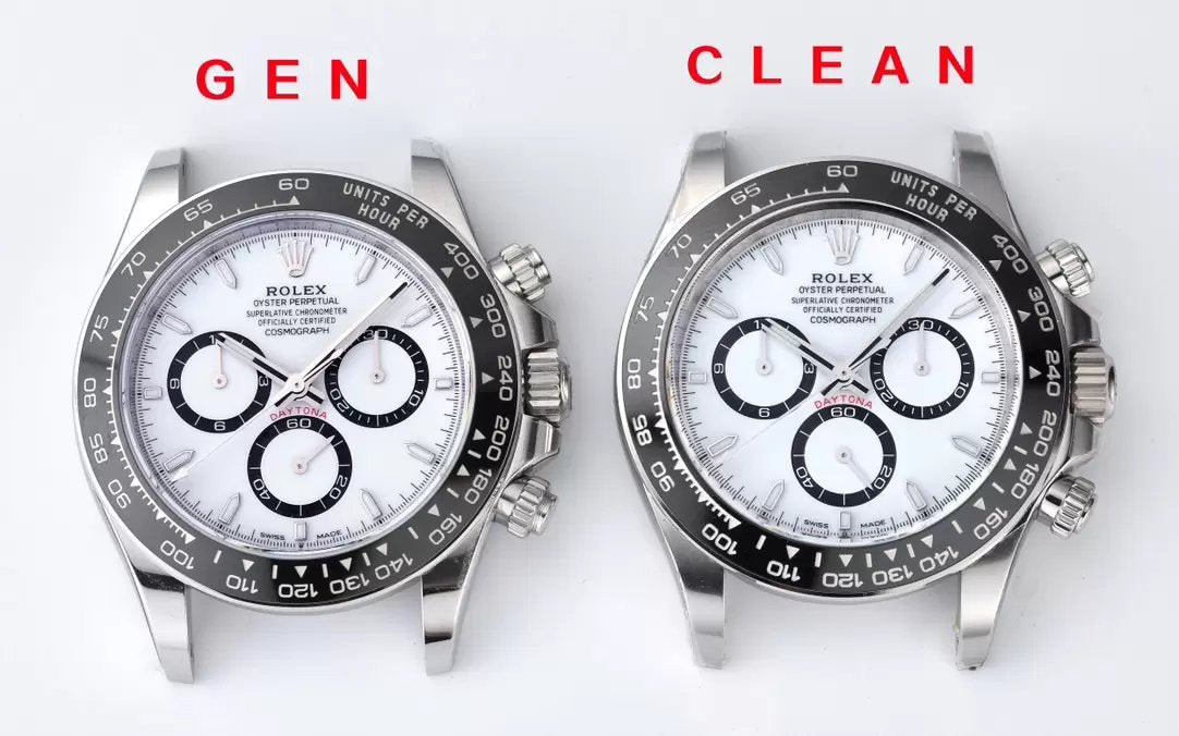 True vs Fake Comparison: Clean Factory Daytona 126500 "Panda" with 4131 Movement Compared to Genuine