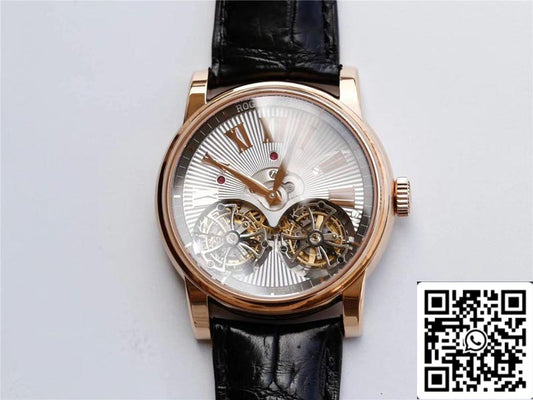 Roger Dubuis Hommage RDDBHO0562 1:1 Mejor edición JB Factory Rose Gold Swiss RD100