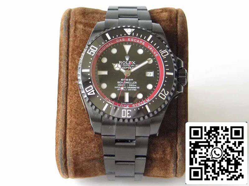 Rolex Sea-Dweller 116660 VR Factory 1:1 Best Edition svizzero ETA2836 quadrante nero