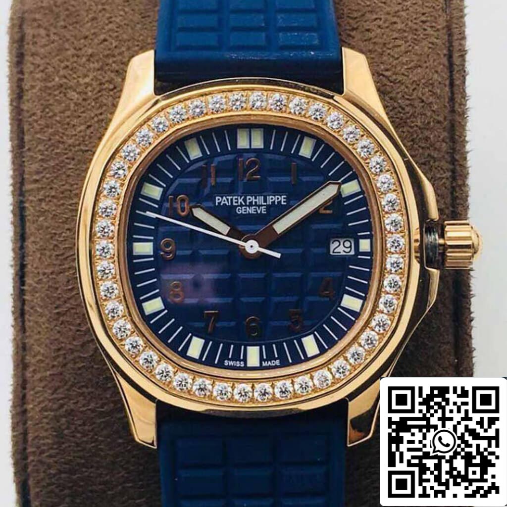 Patek Philippe Aquanaut 5067A Movimiento de cuarzo 1:1 Mejor edición PPF Esfera azul de fábrica