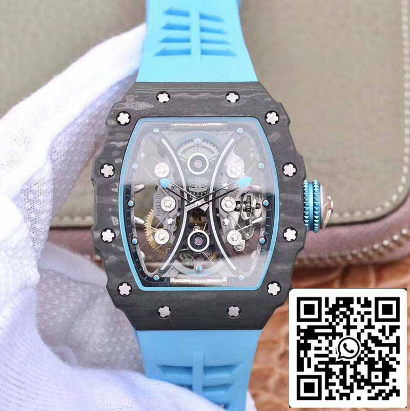 Richard Mille RM53-01 Movimento svizzero tourbillon svizzero JB Factory in scala 1:1 della migliore edizione