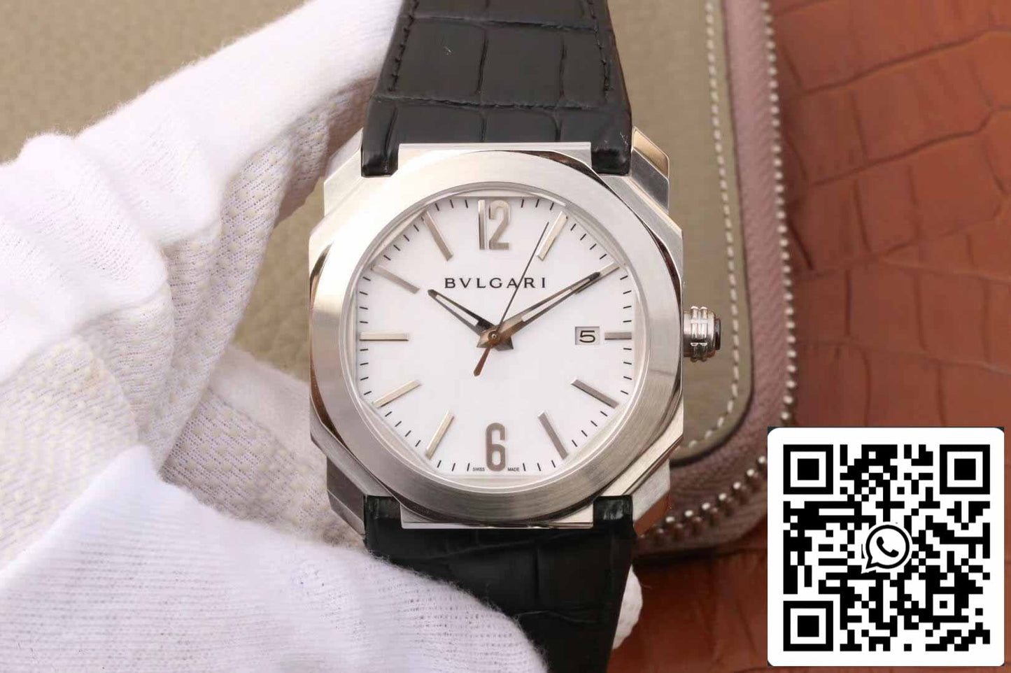 Bvlgari Octo 102779 OC41C6SLD 1:1 Best Edition White Dial