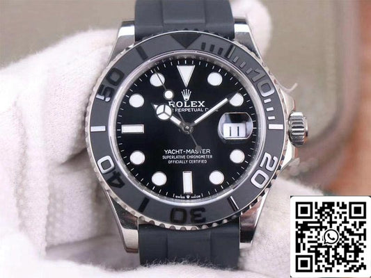 Rolex Yacht Master M226659-0002 1:1 Mejor edición VS Factory Esfera negra Suiza ETA3235