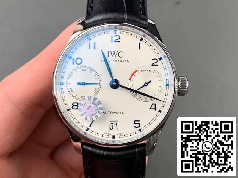 IWC Portugieser IW500705 1:1 Mejor Edición ZF Factory V5 Esfera Blanca Suiza ETA52010