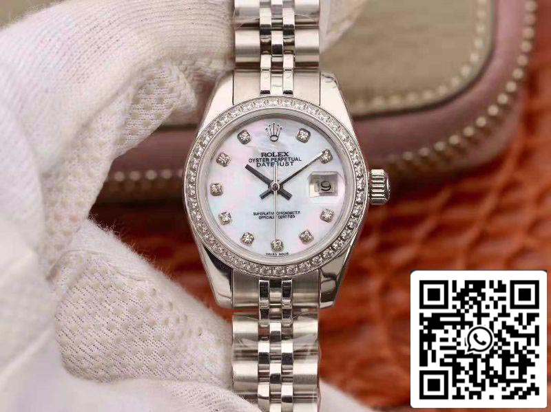 Rolex Lady Datejust 28MM 1:1 Best Edition Swiss Original Imported NH05 Movimento Quadrante smaltato