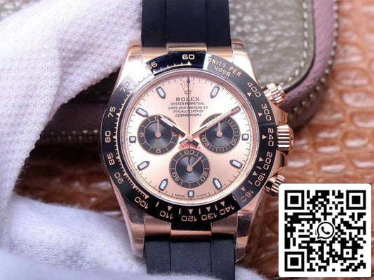 Rolex Daytona M116515LN-0021 1:1 Best Edition Noob Factory quadrante rosa svizzero ETA4130