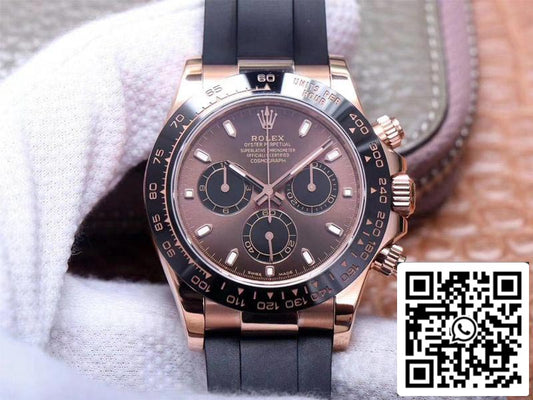 Rolex Daytona M116515LN-0041 1:1 Mejor Edición Noob Factory Chocolate Dial Suizo ETA4130