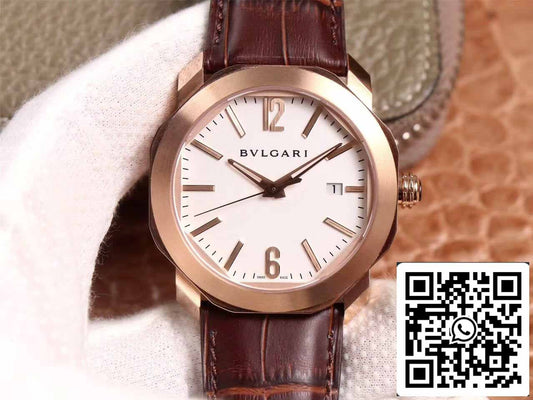 Quadrante bianco Bvlgari Octo 1:1 Best Edition BV Factory