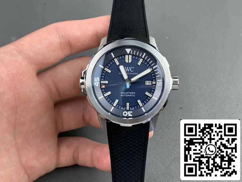 IWC Aquatimer IW329005 1:1 Best Edition V6 Factory quadrante blu svizzero ETA9015