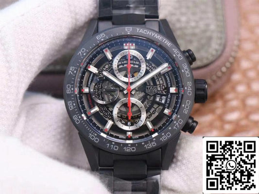 Tag Heuer Carrera CAR2090.BH0729 1:1 Mejor edición XF Factory Movimiento personalizado de cerámica negra