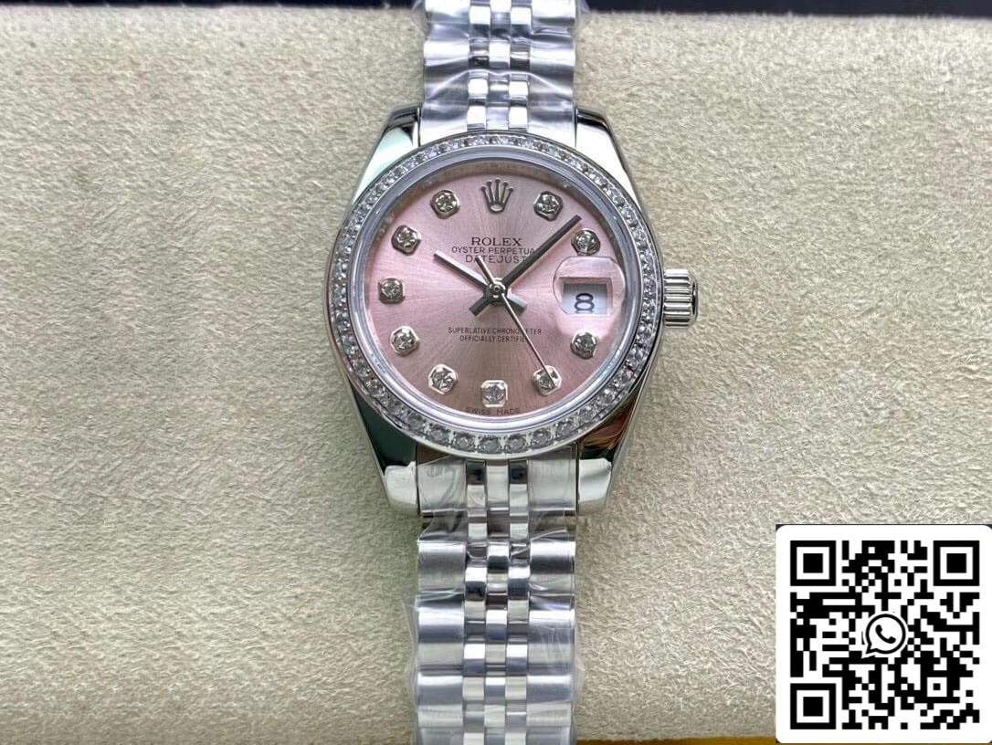 Rolex Datejust M279384RBR-0003 28MM 1:1 Mejor edición BP Factory esfera rosa