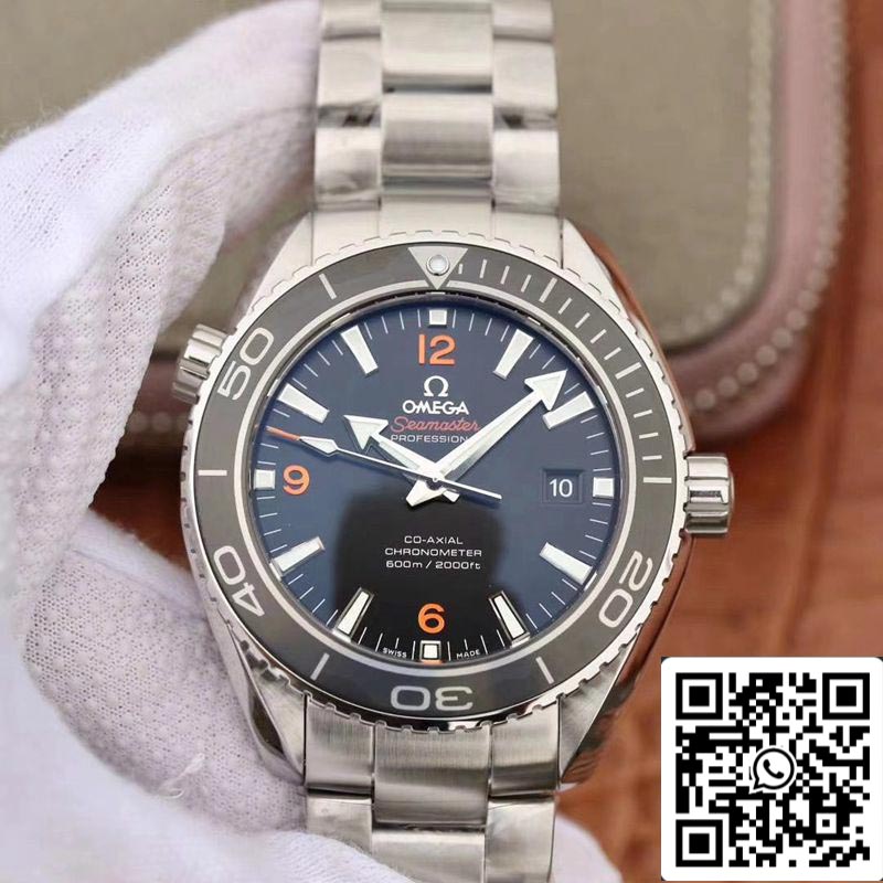 Omega Seamaster 232.30.42.21.01.003 1:1 Best Edition VS quadrante nero di fabbrica