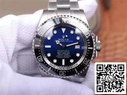 Rolex Sea-Dweller Deepsea M126660-0002 1:1 Mejor edición Noob Factory D-Blue Swiss ETA3235