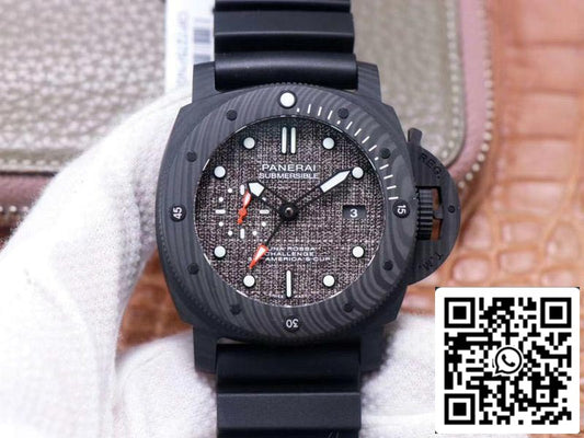 Panerai Submersible PAM01039 1:1 Migliore edizione VS Factory Black Carbon Swiss P9010