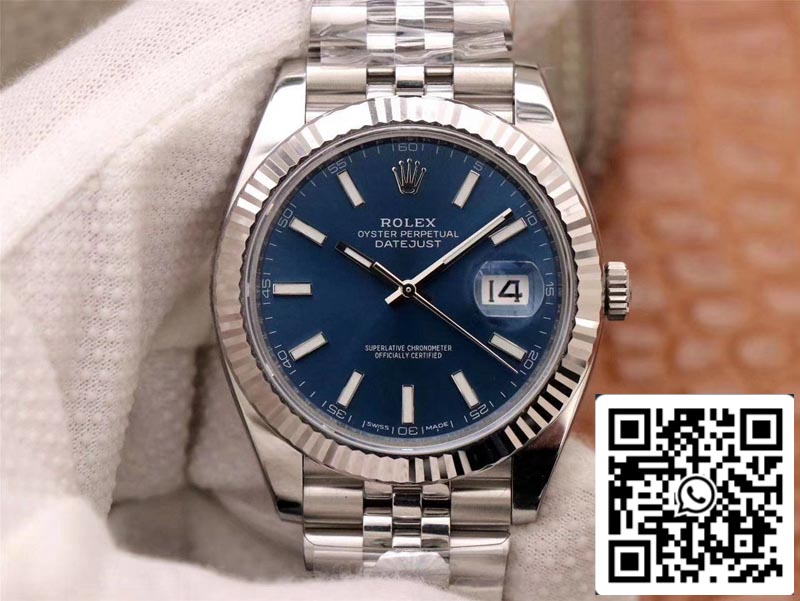 Rolex Datejust 126334 1:1 Mejor edición AR Factory esfera azul suizo ETA2824