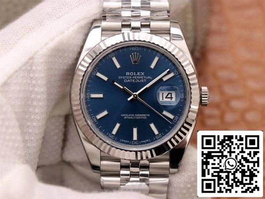 Rolex Datejust 126334 1:1 Best Edition AR Factory quadrante blu svizzero ETA2824