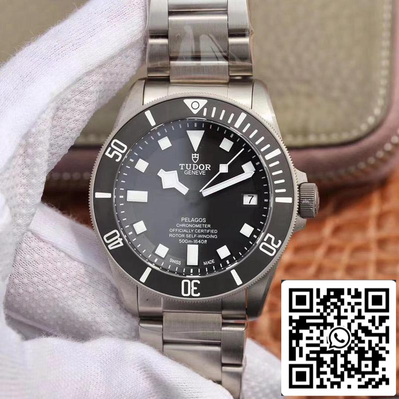 Tudor Pelagos M25600TN-0001 1:1 Best Edition XF Factory V4 quadrante nero