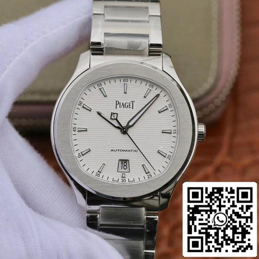 Piaget Polo' S G0A41001 Acero inoxidable 42 mm MKS Factory 1:1 Mejor edición suizo ETA1110 Esfera texturizada blanca