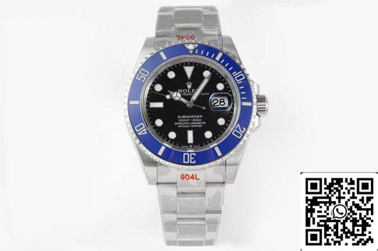 Rolex Submariner M126619LB-0003 41MM 1:1 Best Edition ROF Factory quadrante nero svizzero ETA2824