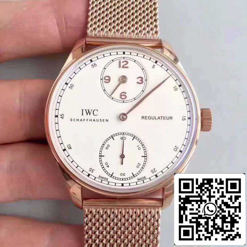 IWC portoghese IW544402 YL Factory 1:1 Best Edition svizzero ETA98245 quadrante bianco