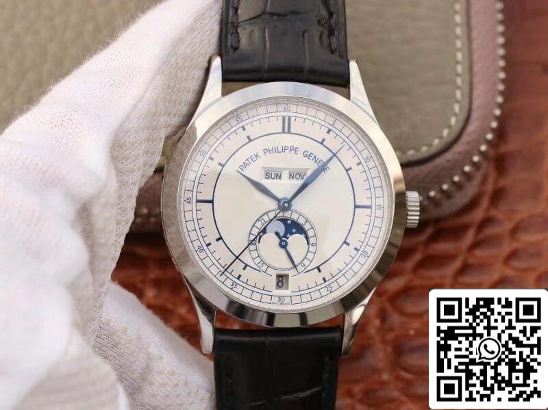 Patek Philippe Calendario anual de complicaciones 5396G-001 KM Factory 1:1 Mejor edición suizo ETA324S esfera blanca