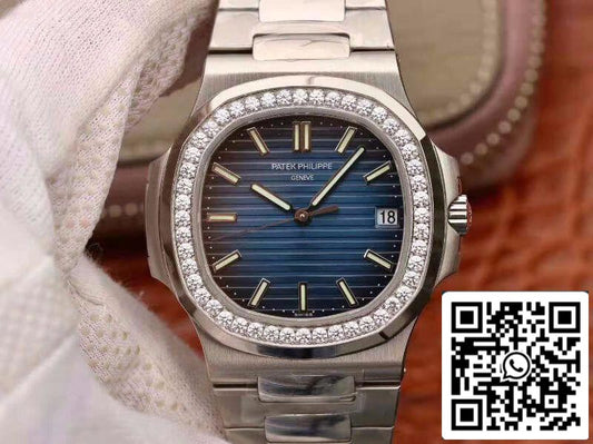 Patek Philippe Nautilus 5711 PF Factory 1:1 Mejor Edición Suizo ETA324 Esfera Azul