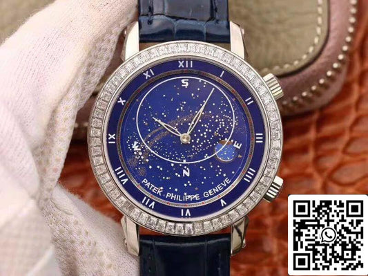 Patek Philippe Grand Complications 5102G TW Factory Orologi da uomo 1: 1 Best Edition svizzero ETA240 quadrante blu