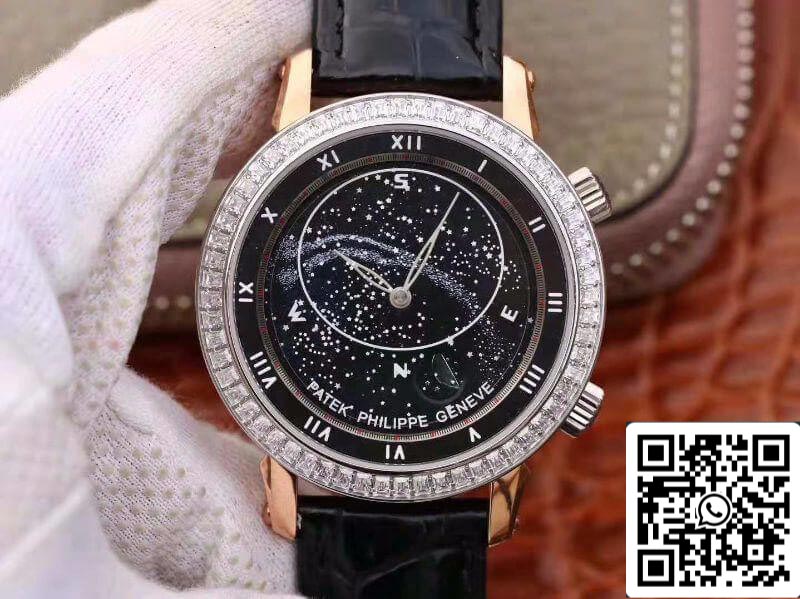 Patek Philippe Grand Complications 5102PR TW Factory 1:1 Mejor Edición Suizo ETA240 Esfera Negra