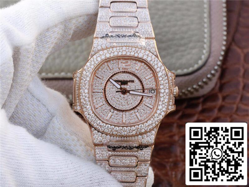 Patek Philippe Nautilus Jumbo 7021/1R-001 1:1 Mejor Edición Suiza ETA324