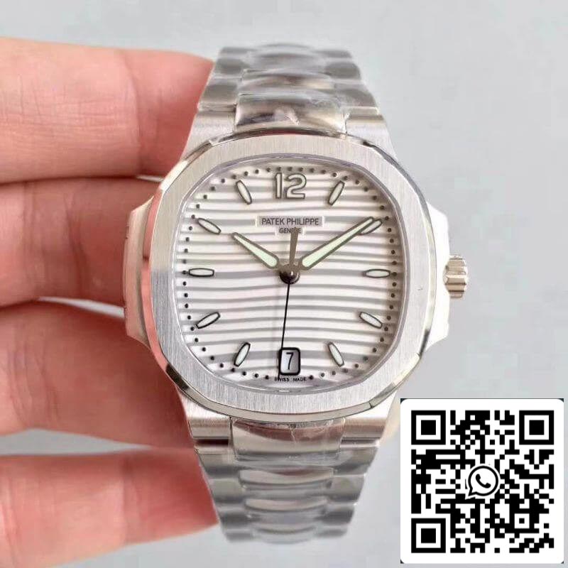 Patek Philippe Nautilus Ladies 7118/1A-010 PF Factory 1:1 Best Edition Swiss ETA324