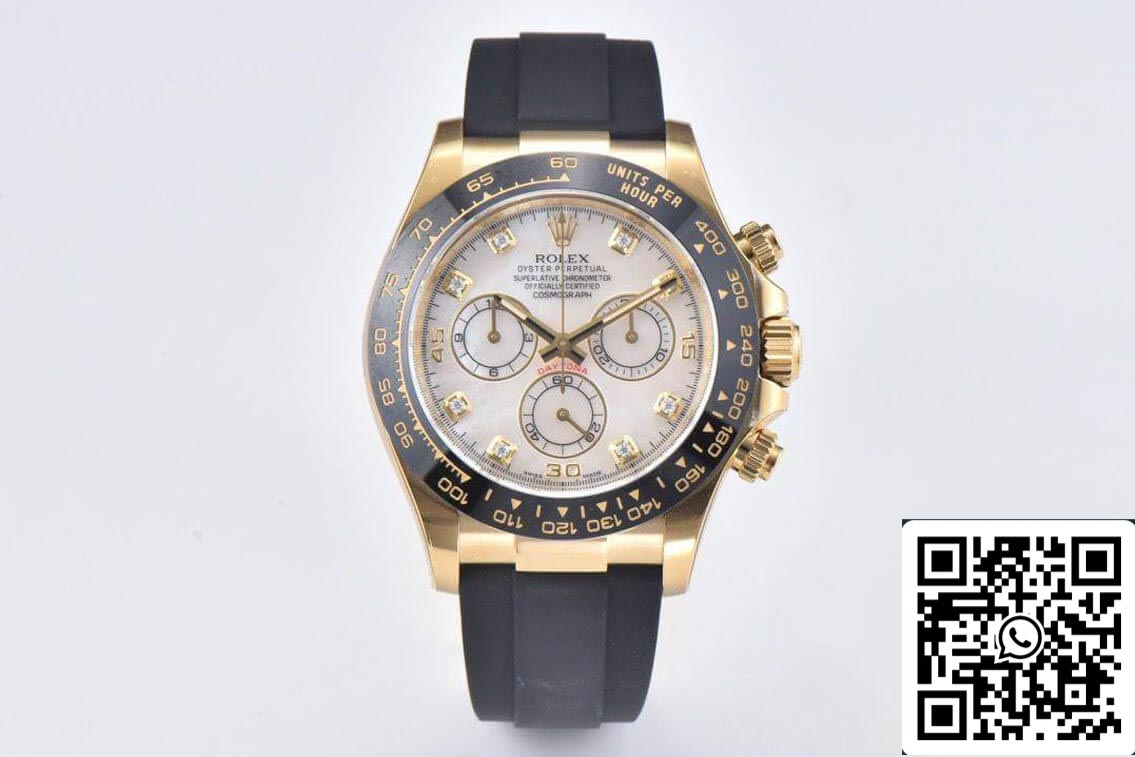 Rolex Cosmograph Daytona 116518LN-0037 1:1 Mejor edición Clean Factory Esfera de nácar