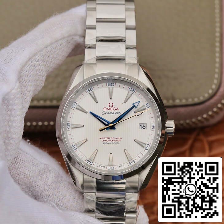 Omega Seamaster 231.10.42.21.02.002 1:1 Mejor edición VS Factory esfera blanca