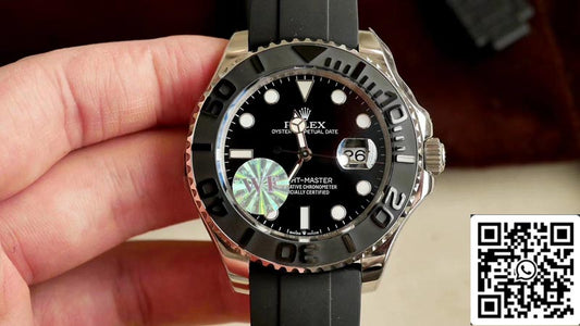 Rolex Yacht Master M226659-0002 1:1 Mejor Edición Esfera Negra Suiza ETA2836