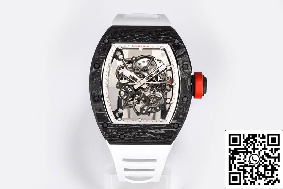 Richard Mille RM-055 1:1 Caja de fibra de carbono BBR Factory Best Edition