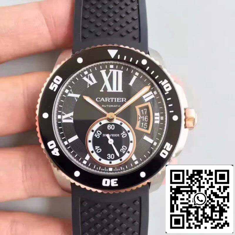 Calibre De Cartier Diver CRW7100055 JF Factory 1:1 Mejor Edición Suiza ETA9015