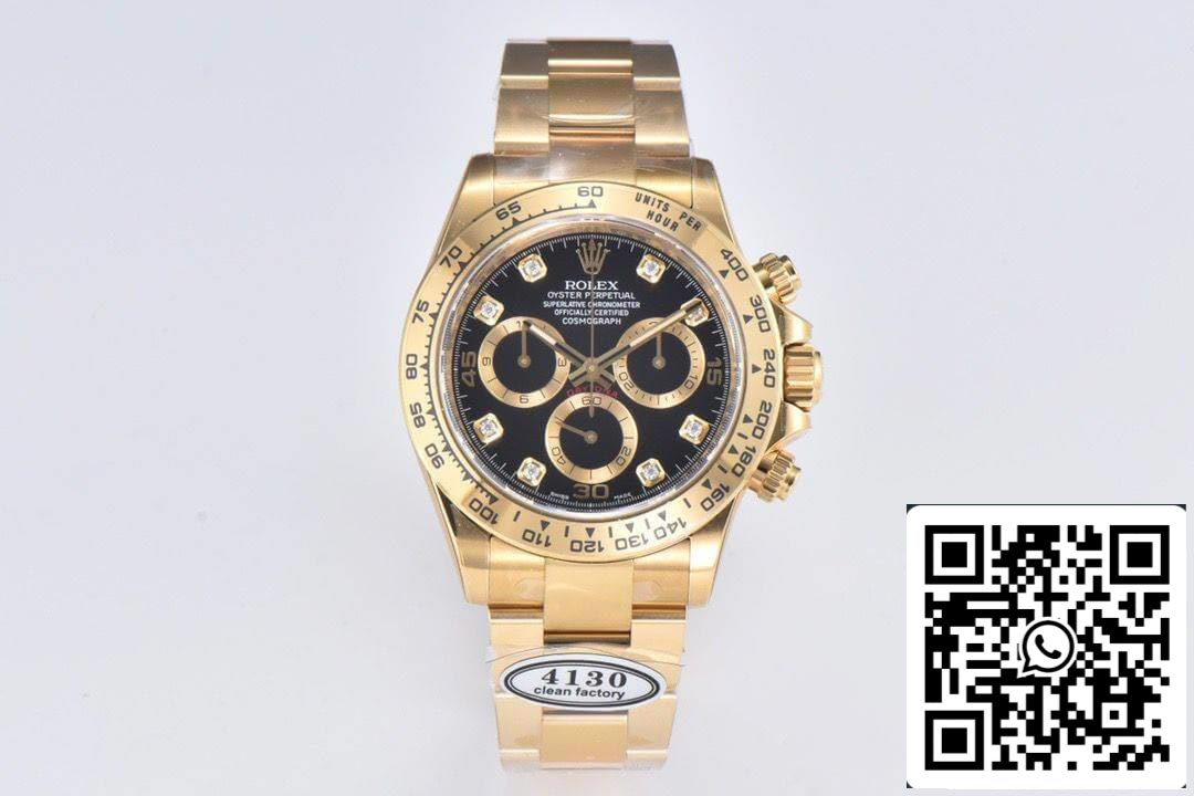 Rolex Cosmograph Daytona M116508-0016 1:1 Best Edition Clean Factory Black Dial