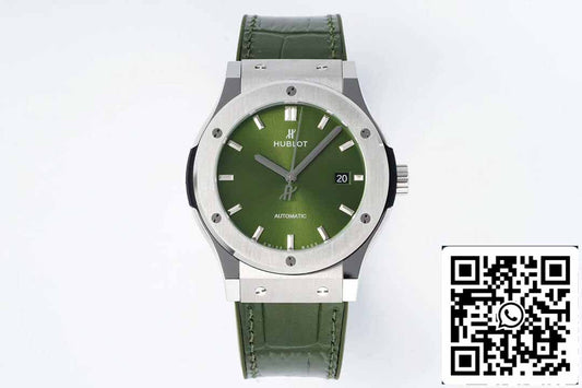 Hublot Classic Fusion 542.NX.8970.LR 42MM 1:1 Mejor edición HB Factory Correa de cuero