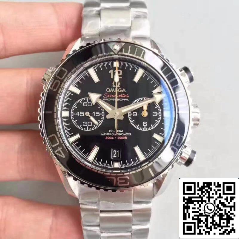 Omega Seamaster Planet Ocean 232.30.46.51.01.001 OM Factory 1:1 Best Edition svizzero ETA7750 quadrante nero