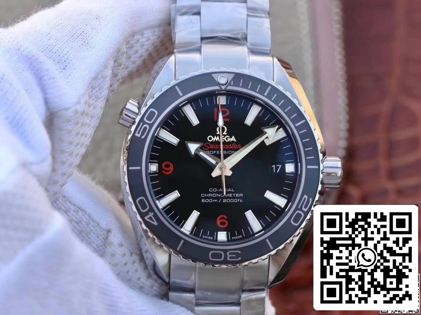 Omega Seamaster Planet Ocean 232.30.46.21.01.003 MKS Factory 1:1 Mejor Edición Suiza ETA8500