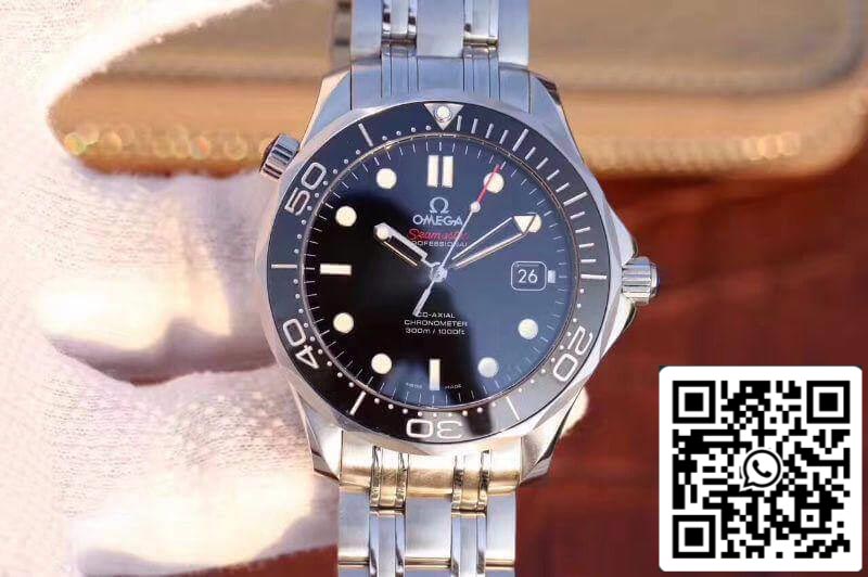 Omega Seamaster Diver 300m 212.30.41.20.01.003 Orologi meccanici MKS Factory 1: 1 Best Edition svizzero ETA2824 quadrante nero