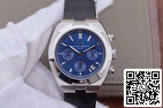 Vacheron Constantin Overseas 5500V/110A-B148 8F Factory 1:1 Mejor Edición Suizo ETA7750 Esfera Azul