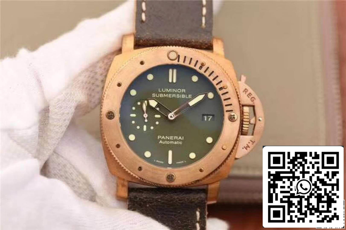 Panerai Luminor Submersible PAM382 VS Factory 1:1 Migliore edizione svizzera ETA P9000