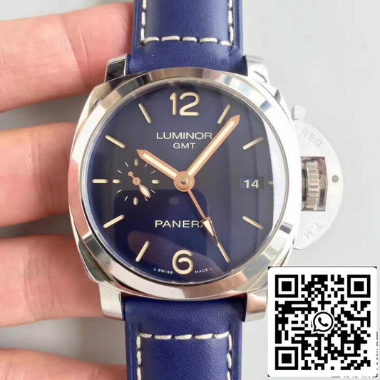 Panerai Luminor 1950 PAM688 ZF Factory 1:1 Best Edition cinturino in pelle blu svizzero ETA P9001