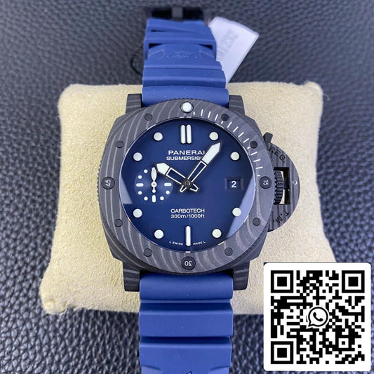 Panerai Sumergible PAM01232 1:1 Mejor Edición VS Esfera Azul de Fábrica