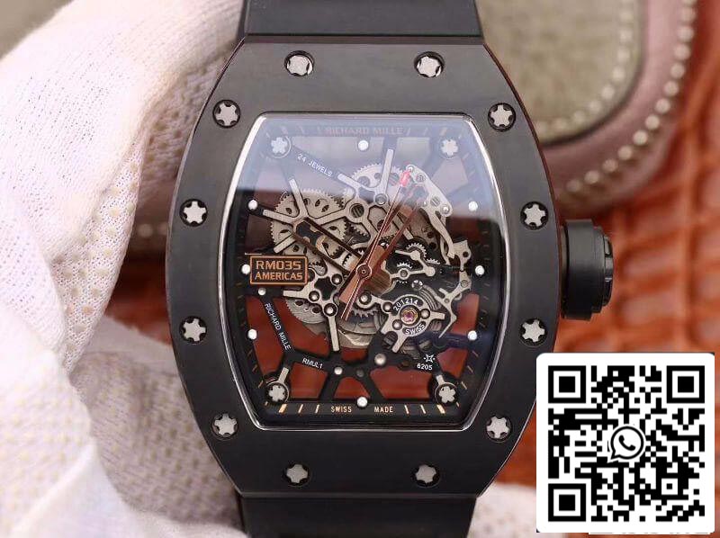 Richard Mille RM035 KV Factory 1:1 Migliore edizione svizzera ETA8215