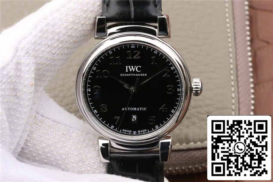 IWC Da Vinci IW356601 1:1 Mejor edición MKS Factory esfera negra