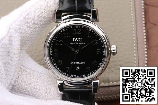 IWC Da Vinci IW356601 1:1 Best Edition MKS Factory quadrante nero