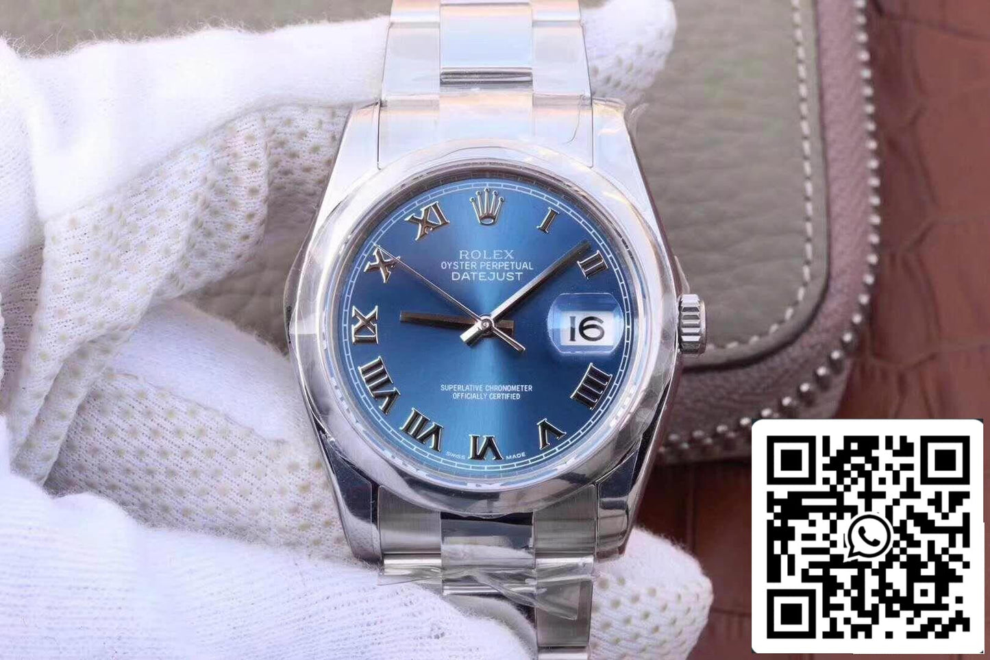 Rolex Datejust 36 mm 116234-0141 AR Relojes mecánicos de fábrica 1:1 Mejor edición suizo ETA3135