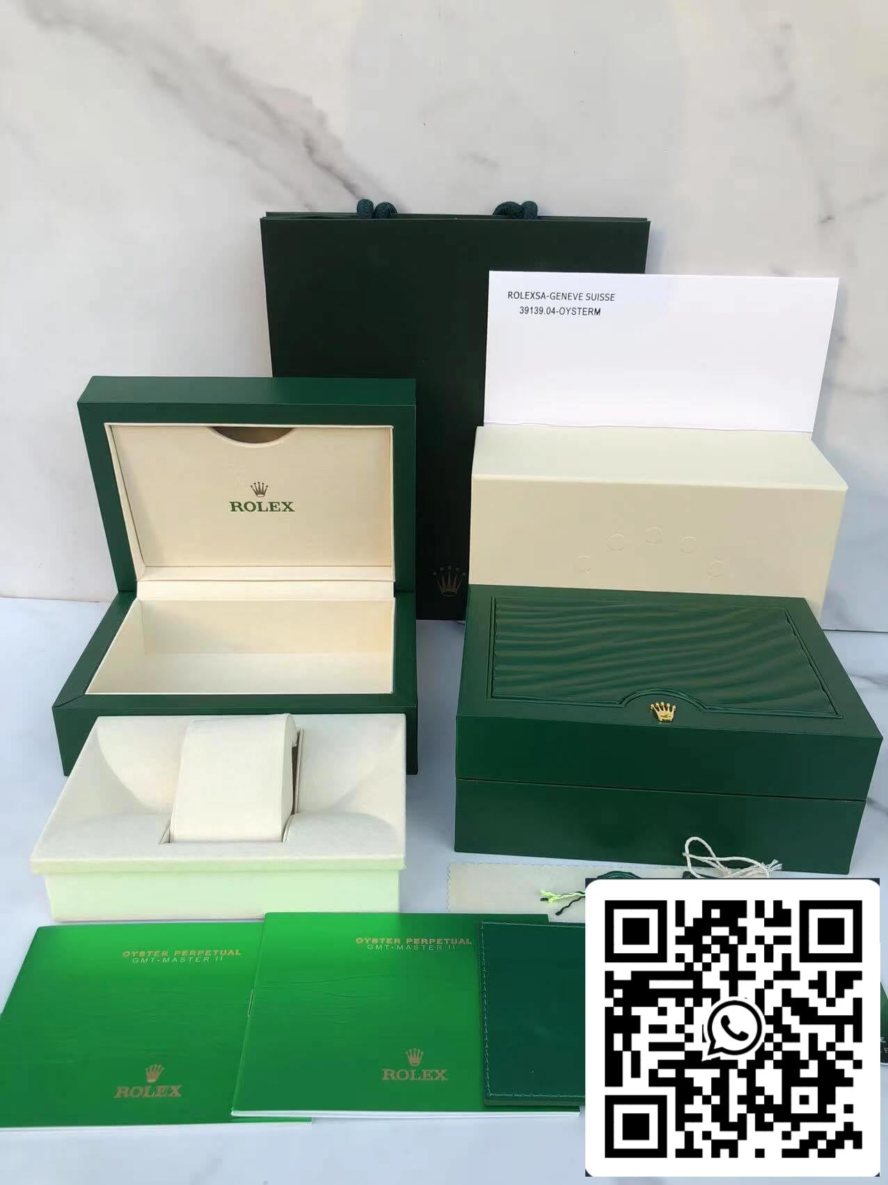 Caja de reloj Rolex como original - La mejor versión del mercado.