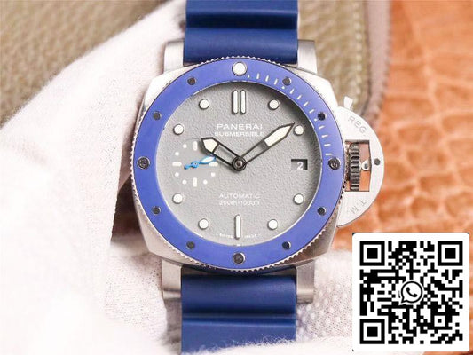 Panerai Sumergible PAM00959 1:1 Mejor Edición VS Factory Shark Gris Dial Suizo P9010